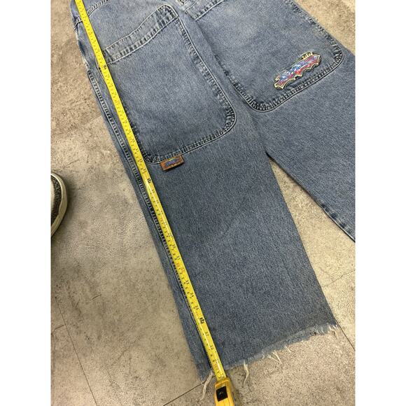 Vintage 90’s JNCO “Glide” Jeans Baggy Size 30x29 Made In USA - Picture 7 of 9